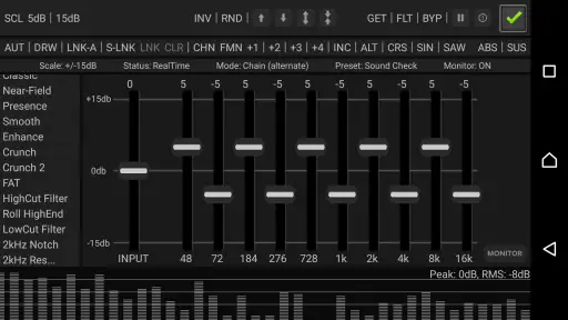 RE Equalizer FX screenshot 2