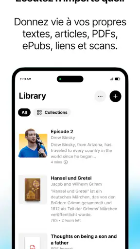 ElevenReader - Lecteur vocal screenshot 9