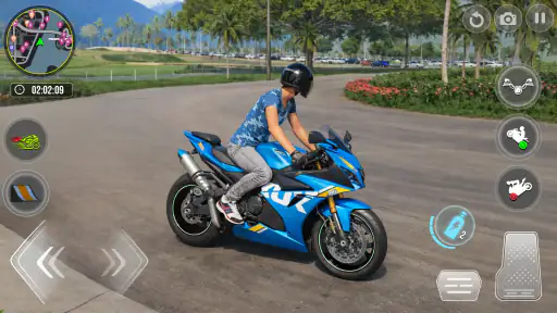Real Bike Driving Racing Games screenshot 11