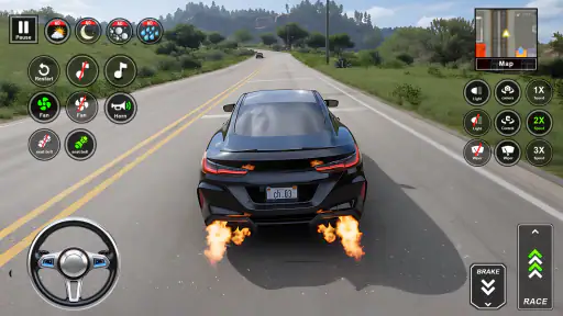 Real Driving Car Game Offline screenshot 12