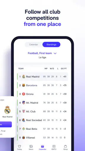 Real Madrid screenshot 5