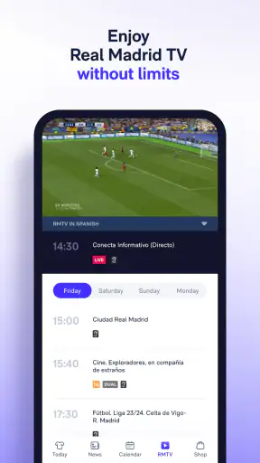 Real Madrid screenshot 6