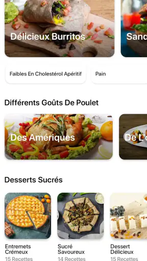 Recettes de cuisine screenshot 6