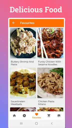 Recettes de livres de cuisine screenshot 3