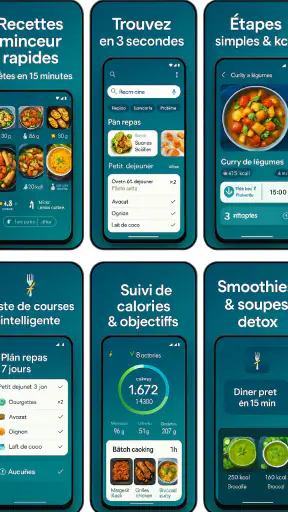 Recettes Minceur Rapides screenshot 2