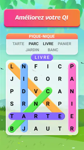Recherche de mots - Relax screenshot 2