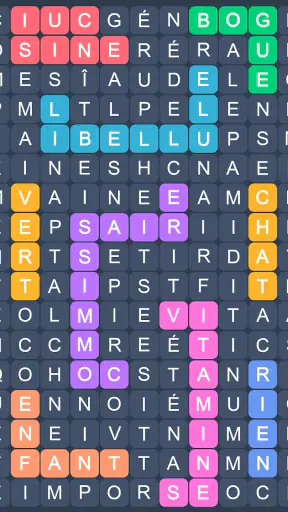 Mots Mêlés - Fillwords screenshot 10