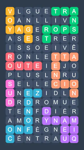 Mots Mêlés - Fillwords screenshot 4