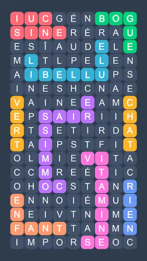 Mots Mêlés - Fillwords screenshot 5