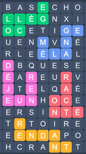 Mots Mêlés - Fillwords screenshot 8