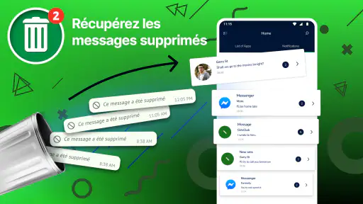 Récupérer les messages screenshot 7