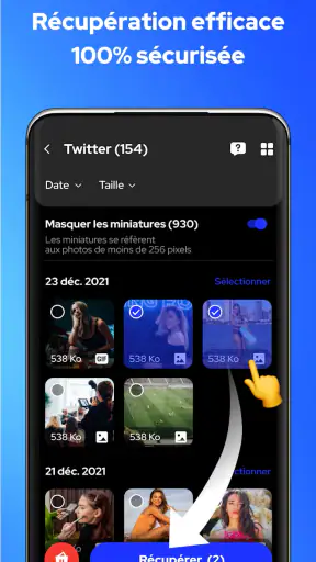 Récupérer photos supprimées screenshot 6