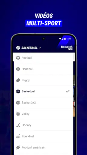 Rematch - Vidéos sport amateur screenshot 3