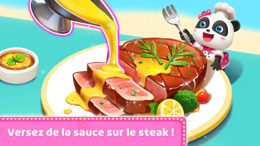 Restaurant de Bébé Panda screenshot 9