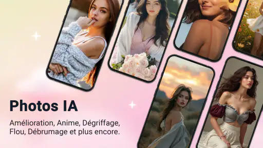 Retouche photo & générateur IA screenshot 1