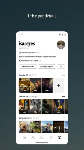 Retro — Photos avec des amis screenshot 2