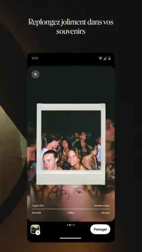 Retro — Photos avec des amis screenshot 4