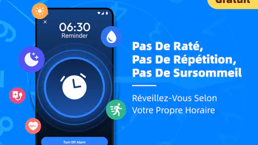 Réveil : Alarme et Sommeil screenshot 1