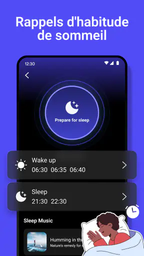 Réveil : Alarme et Sommeil screenshot 3