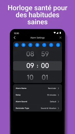 Réveil : Alarme et Sommeil screenshot 4