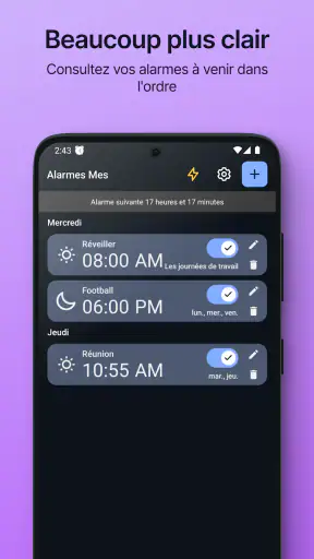 Réveil Simple screenshot 2