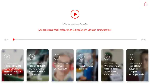 RFI - L'actualité mondiale screenshot 5