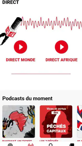 RFI Pure Radio - Podcasts screenshot 2