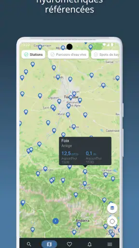 RiverApp - Niveau des rivières screenshot 3