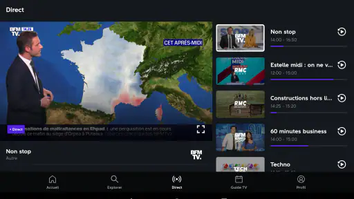 RMC BFM Play - Android TV screenshot 12