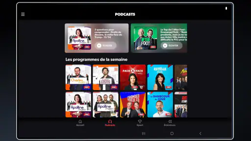 RMC Radio: podcast, live, foot screenshot 10