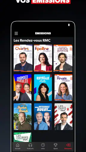 RMC Radio: podcast, live, foot screenshot 4