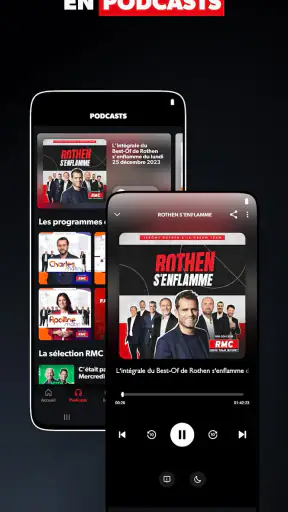 RMC Radio: podcast, live, foot screenshot 5