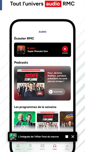RMC Sport News, foot & rugby screenshot 6