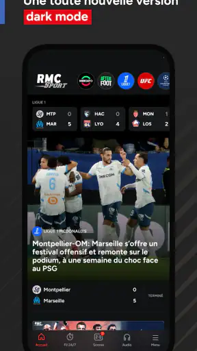 RMC Sport News, foot & rugby screenshot 8