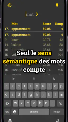 romot - Mot secret Cemantix ! screenshot 4