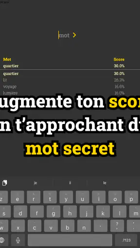 romot - Mot secret Cemantix ! screenshot 8