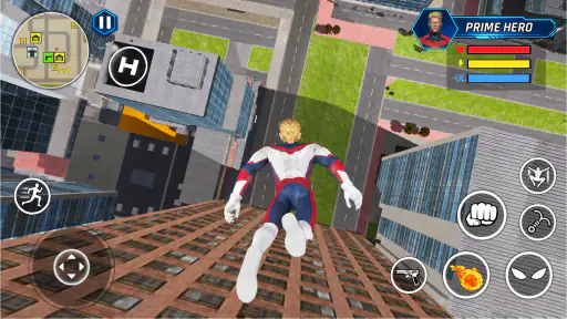 Rope Flying Hero Prime screenshot 9