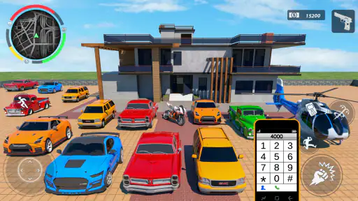 Rope Gangster Crime City screenshot 10