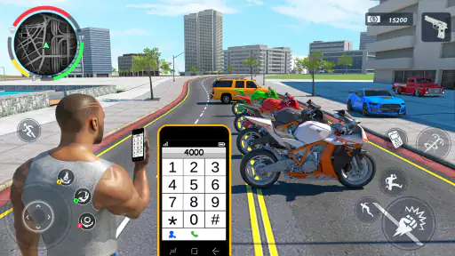 Rope Gangster Crime City screenshot 9