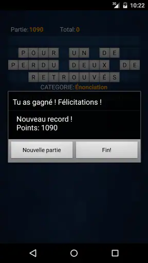 Roue de la Chance (Français) screenshot 5