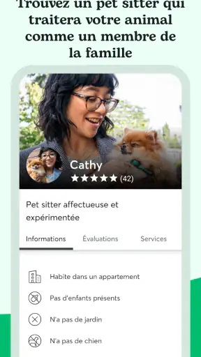 Rover - Garde d'animaux screenshot 2