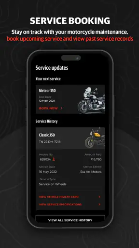 Royal Enfield App screenshot 12