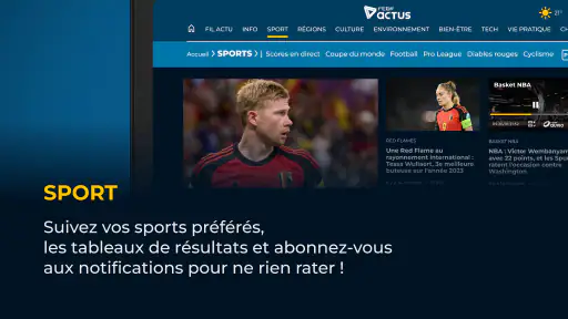 RTBF Actus screenshot 10