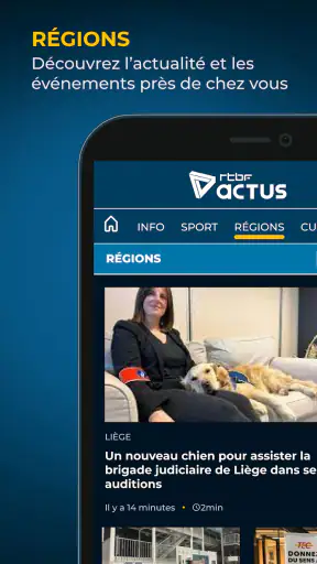 RTBF Actus screenshot 4