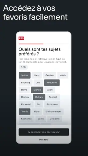 RTS - Actualités & Sport screenshot 6