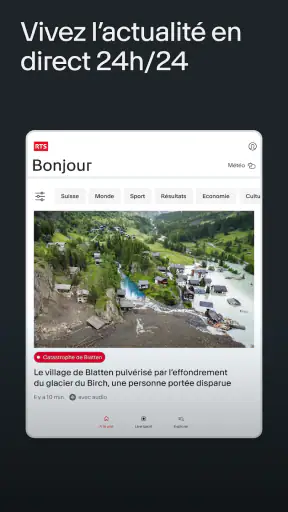 RTS - Actualités & Sport screenshot 9