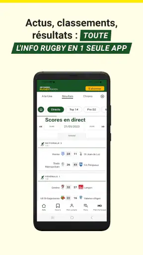 Rugbyrama - Midi Olympique screenshot 2
