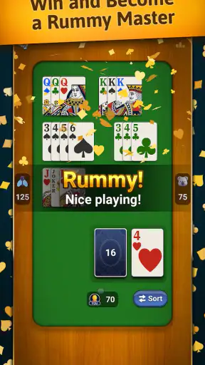 Rummy - Classic Card Game screenshot 1