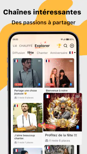 Saada : Chat vocal en direct screenshot 3