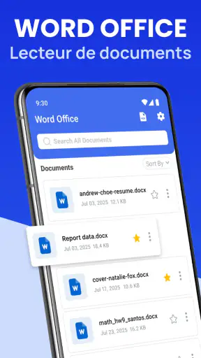 Saisir un Document Word Office screenshot 3